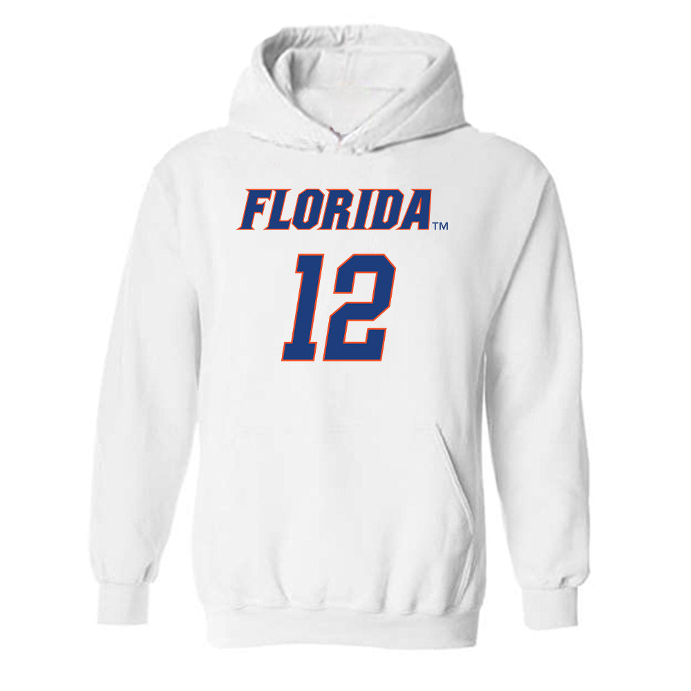 Florida - NCAA Women's Basketball : Daviane Mindoudi - Sports Shersey Hooded Sweatshirt-0