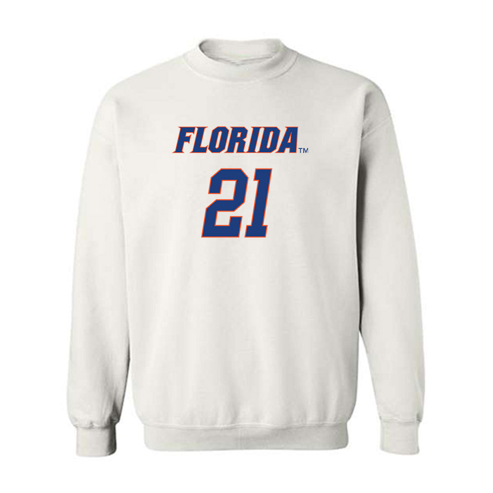Florida - NCAA Women's Basketball : Ruth "Gift" Ezekiel - Sports Shersey Crewneck Sweatshirt-0