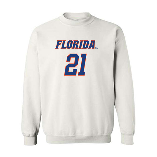 Florida - NCAA Women's Basketball : Ruth "Gift" Ezekiel - Sports Shersey Crewneck Sweatshirt-0