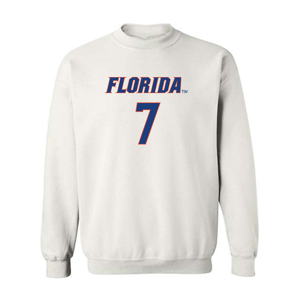 Florida - NCAA Women's Basketball : Emilija Dakic - Sports Shersey Crewneck Sweatshirt-0