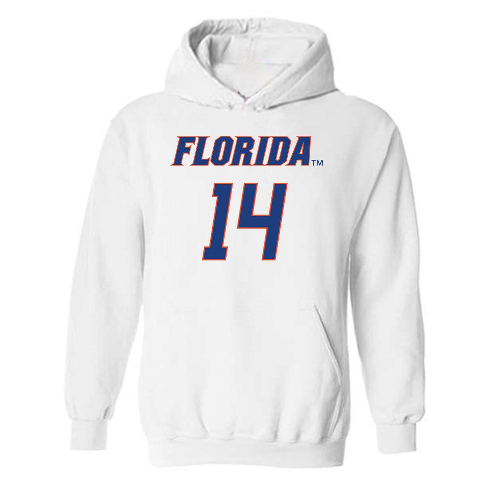 Florida - NCAA Women's Basketball : Caterina Piatti - Sports Shersey Hooded Sweatshirt-0