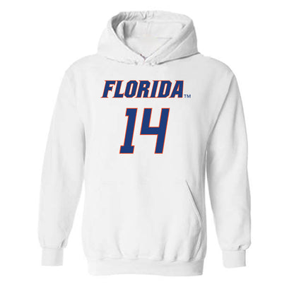 Florida - NCAA Women's Basketball : Caterina Piatti - Sports Shersey Hooded Sweatshirt-0