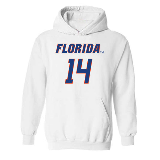 Florida - NCAA Women's Basketball : Caterina Piatti - Sports Shersey Hooded Sweatshirt-0