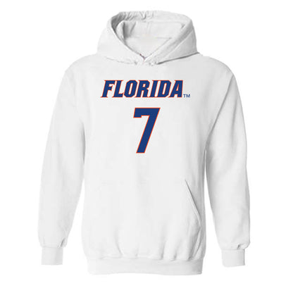 Florida - NCAA Women's Basketball : Emilija Dakic - Sports Shersey Hooded Sweatshirt-0