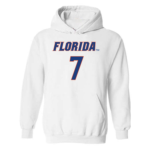 Florida - NCAA Women's Basketball : Emilija Dakic - Sports Shersey Hooded Sweatshirt-0