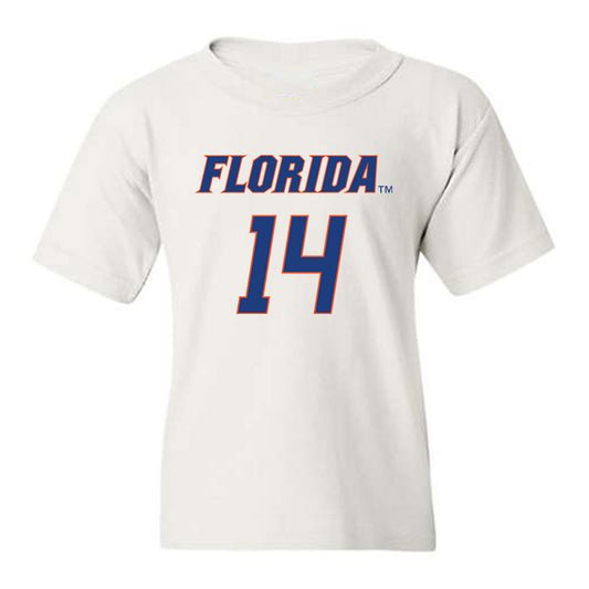Florida - NCAA Women's Basketball : Caterina Piatti - Sports Shersey Youth T-Shirt-0