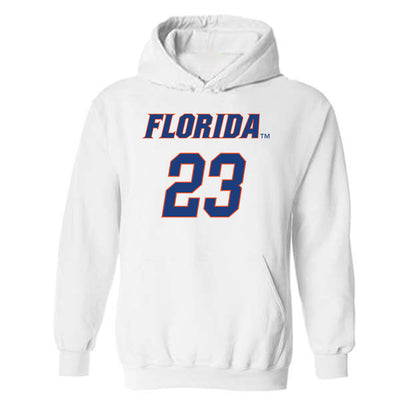 Florida - NCAA Men's Basketball : AJ Brown - Sports Shersey Hooded Sweatshirt-0