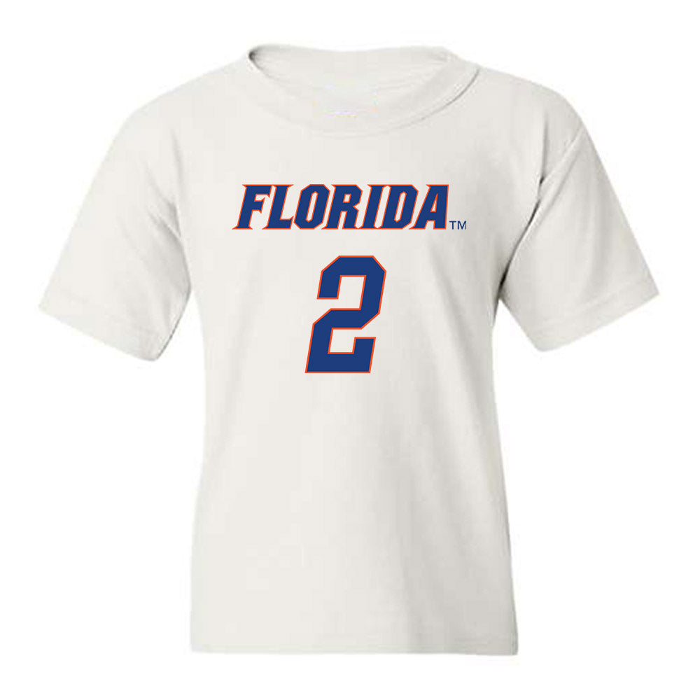 Florida - NCAA Women's Basketball : Nyadieng Yiech - Sports Shersey Youth T-Shirt-0