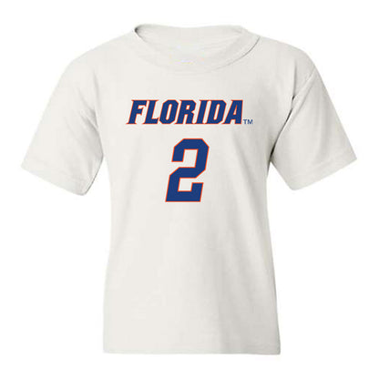 Florida - NCAA Women's Basketball : Nyadieng Yiech - Sports Shersey Youth T-Shirt-0