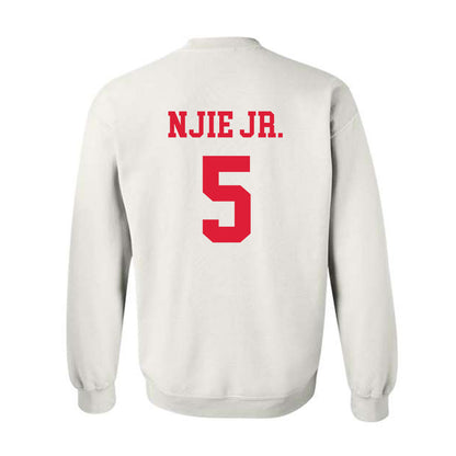 Dayton - NCAA Men's Basketball : Adam Njie Jr. - Classic Shersey Crewneck Sweatshirt-1