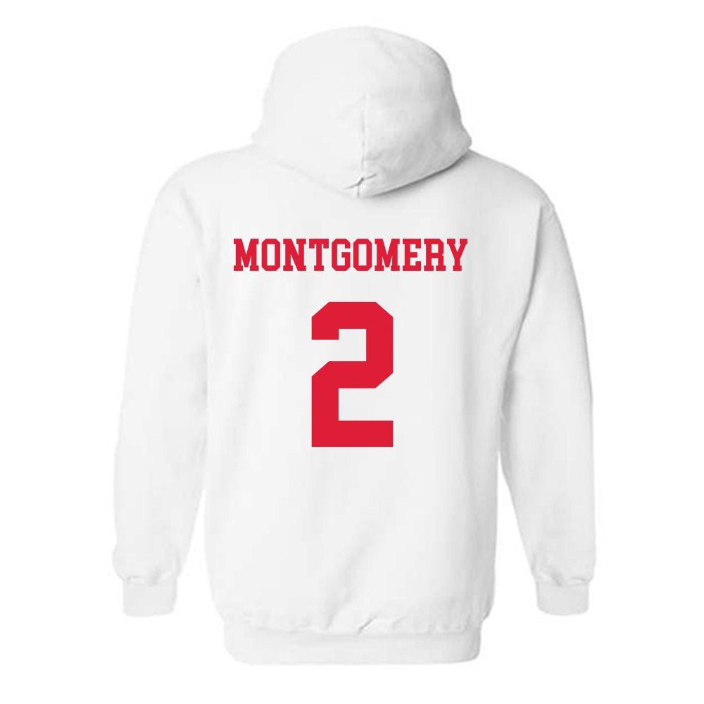 Dayton - NCAA Men's Basketball : De'Shayne Montgomery - Classic Shersey Hooded Sweatshirt-1