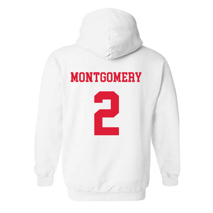 Dayton - NCAA Men's Basketball : De'Shayne Montgomery - Classic Shersey Hooded Sweatshirt-1