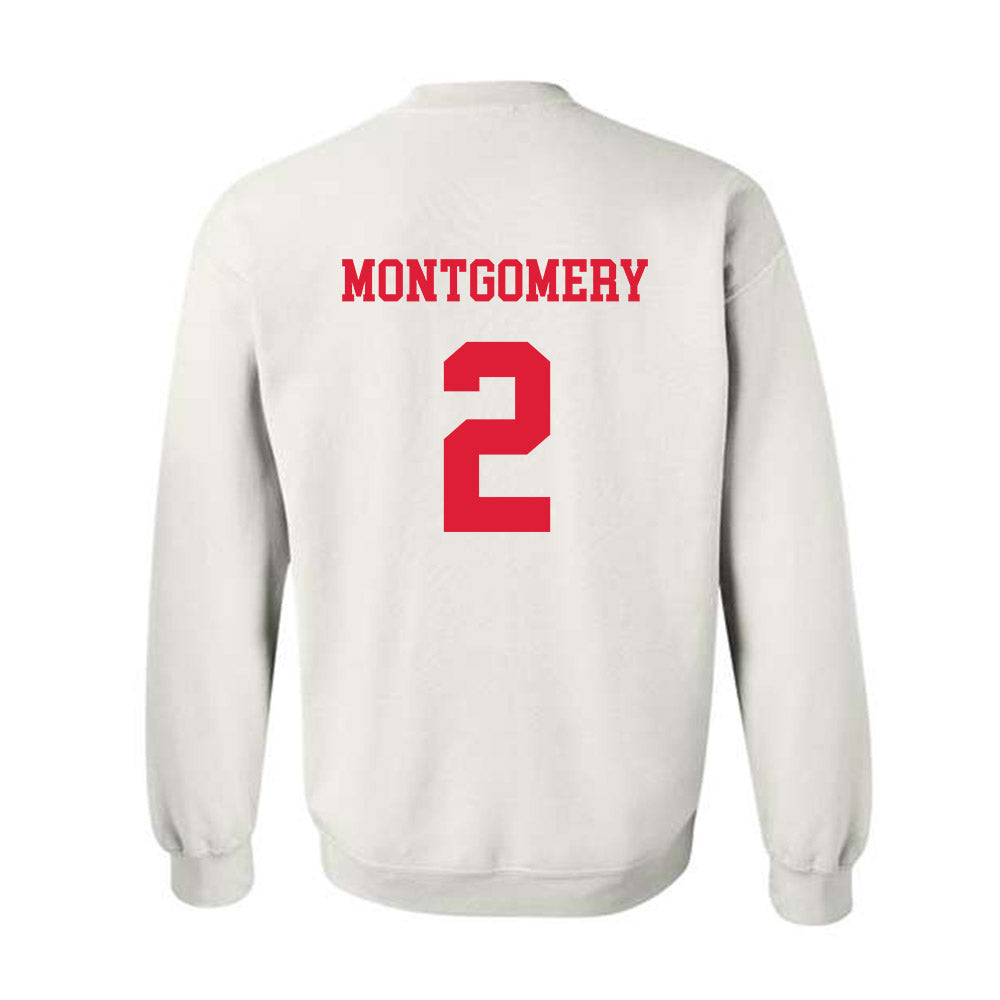Dayton - NCAA Men's Basketball : De'Shayne Montgomery - Classic Shersey Crewneck Sweatshirt-1
