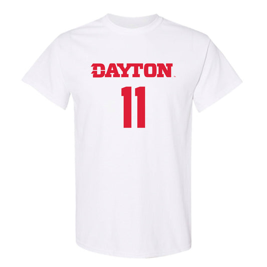 Dayton - NCAA Men's Basketball : Evan Dickey - Classic Shersey T-Shirt-0