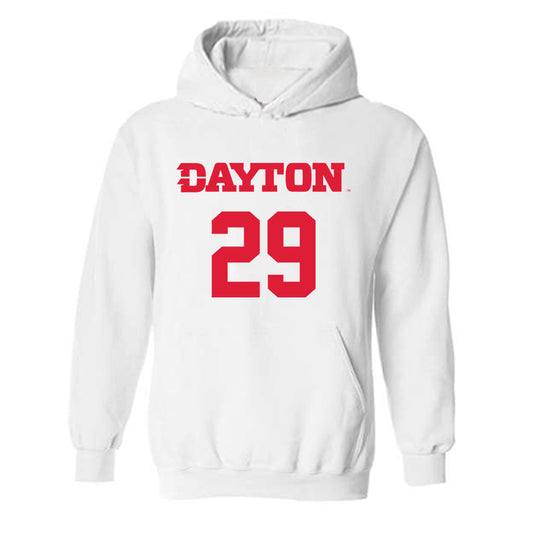 Dayton - NCAA Men's Basketball : Amael LEtang - Classic Shersey Hooded Sweatshirt-0