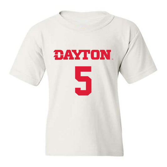 Dayton - NCAA Men's Basketball : Adam Njie Jr. - Classic Shersey Youth T-Shirt-0