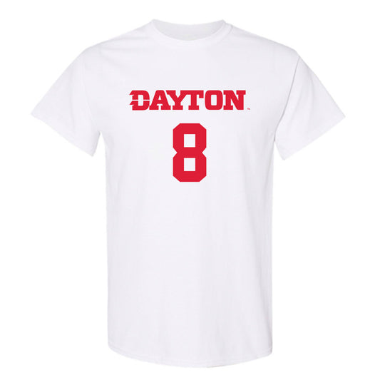 Dayton - NCAA Men's Basketball : Jaron McKie - Classic Shersey T-Shirt-0