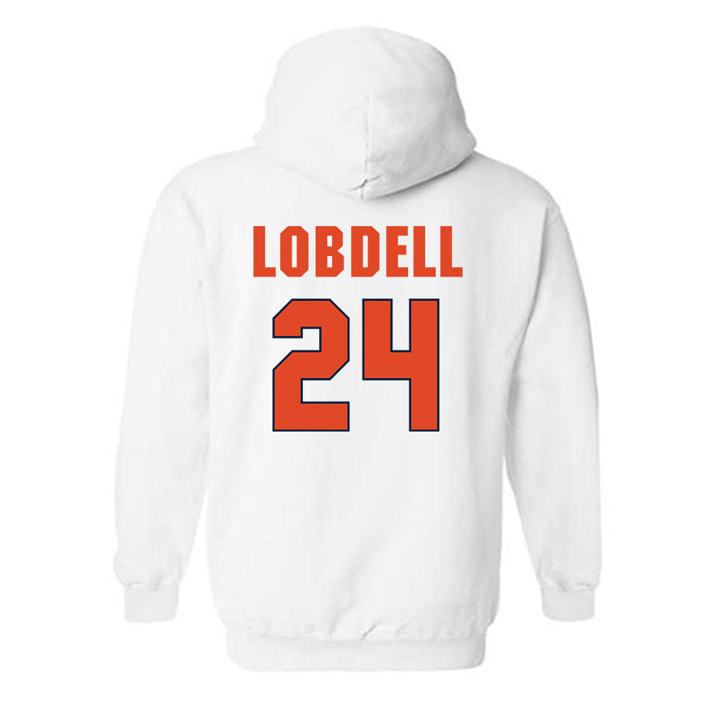 Syracuse - NCAA Men's Basketball : Noah Lobdell - Classic Shersey Hooded Sweatshirt