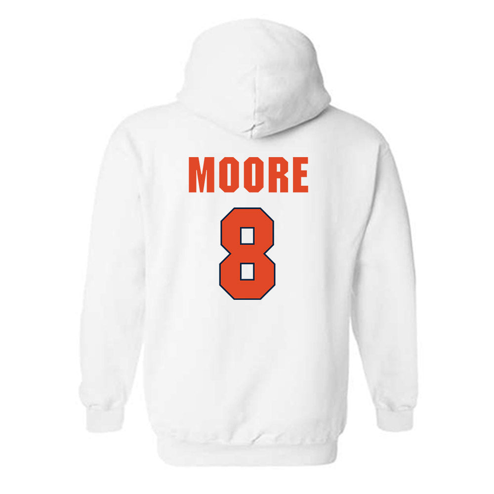 Syracuse - NCAA Men's Basketball : Elijah Moore - Classic Shersey Hooded Sweatshirt