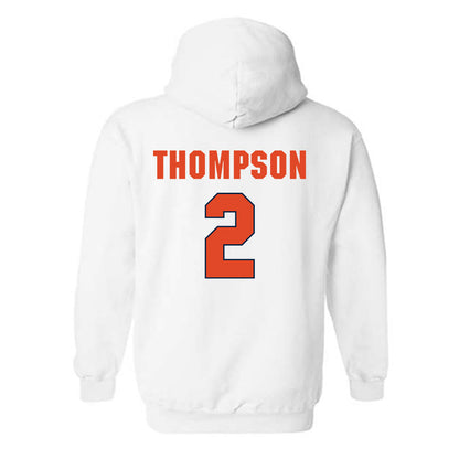 Syracuse - NCAA Women's Basketball : Journey Thompson - Classic Shersey Hooded Sweatshirt