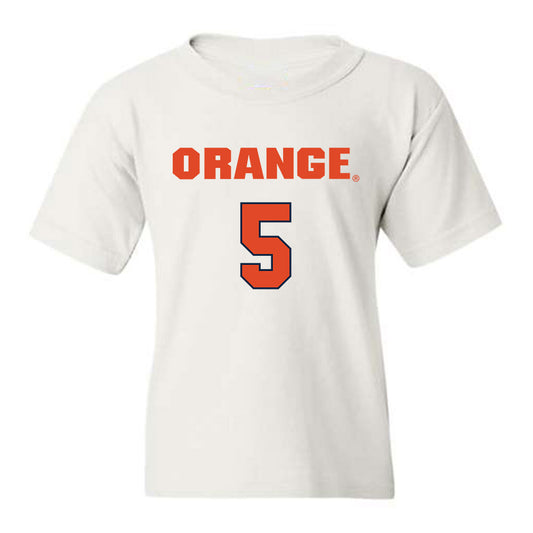 Syracuse - NCAA Men's Basketball : Jaquan Carlos - Classic Shersey Youth T-Shirt