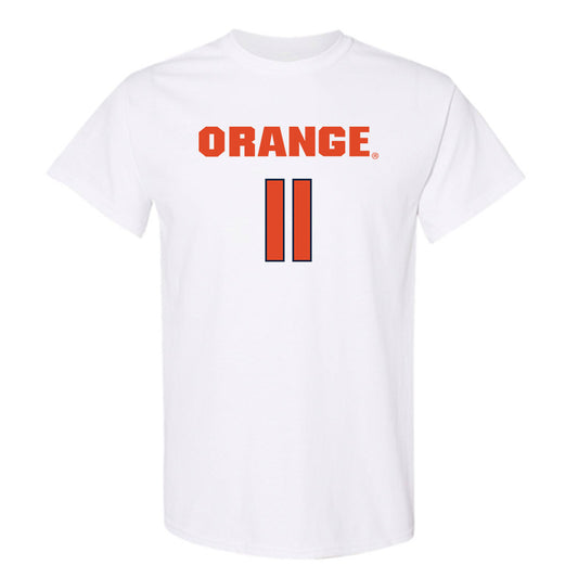 Syracuse - NCAA Men's Basketball : Naithan George - Classic Shersey T-Shirt-0
