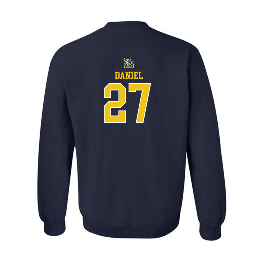 La Salle - NCAA Men's Basketball : Edwin Daniel - Sports Shersey Crewneck Sweatshirt-1