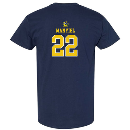 La Salle - NCAA Women's Basketball : Yar Manyiel - Sports Shersey T-Shirt-1