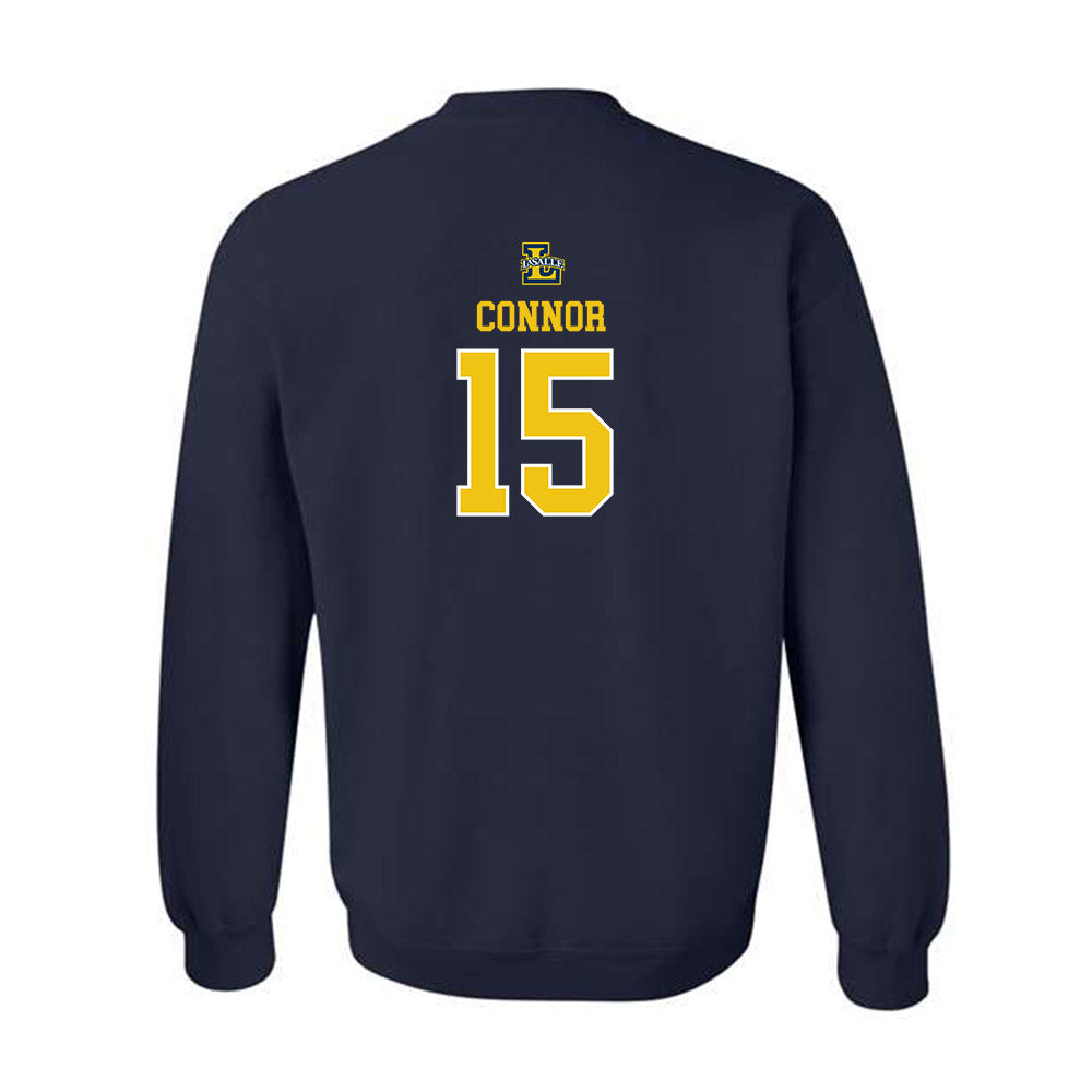 La Salle - NCAA Women's Basketball : Ashleigh Connor - Sports Shersey Crewneck Sweatshirt-1
