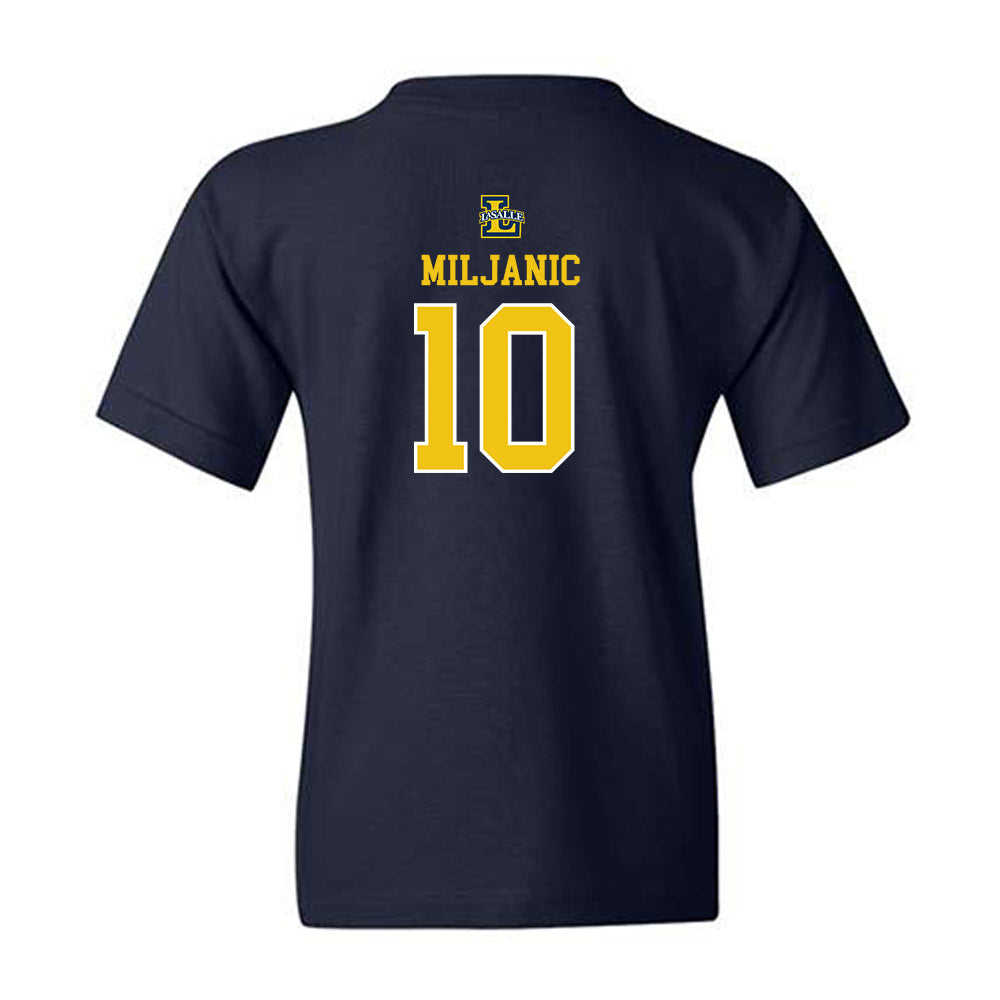 La Salle - NCAA Women's Basketball : Ivona Miljanic - Sports Shersey Youth T-Shirt-1