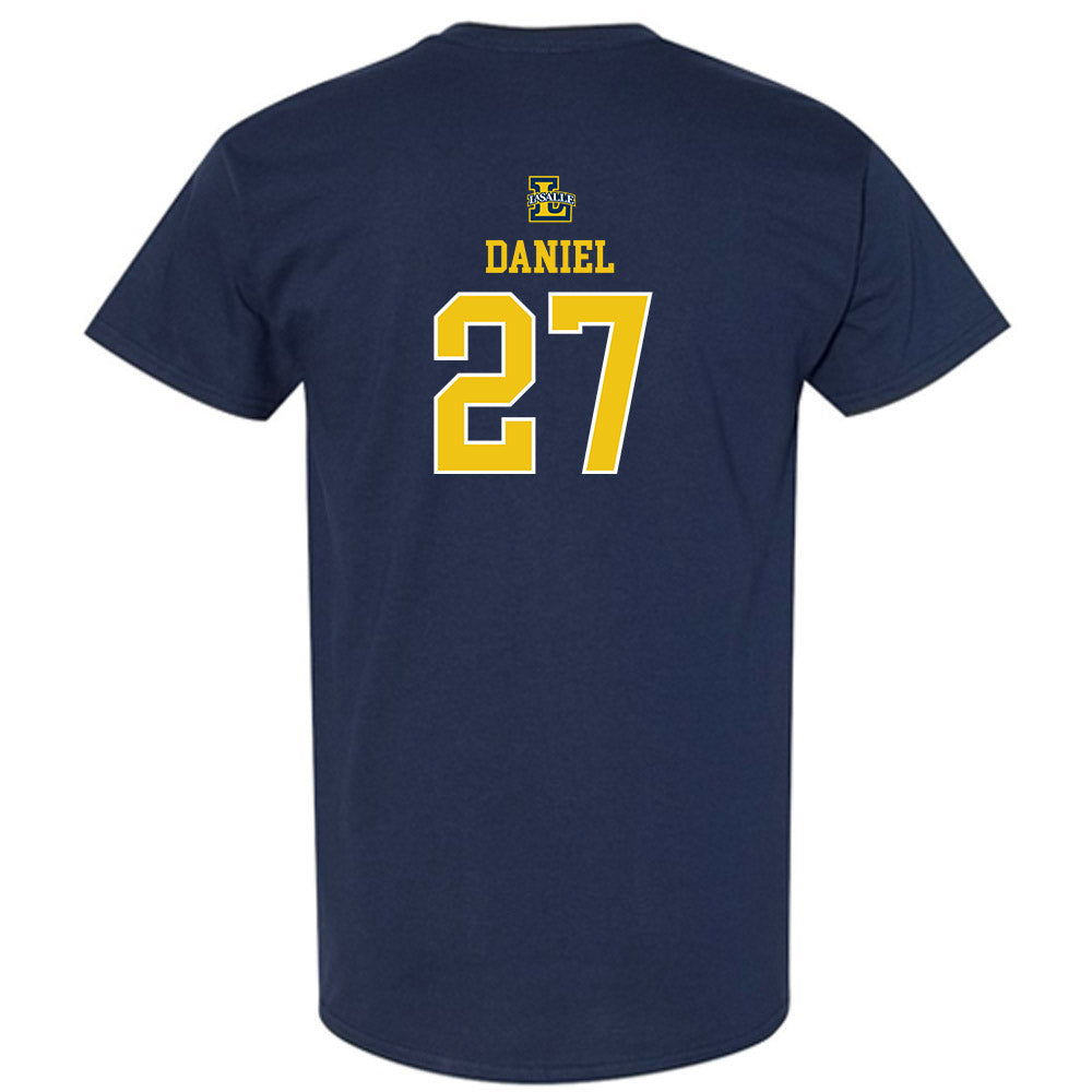 La Salle - NCAA Men's Basketball : Edwin Daniel - Sports Shersey T-Shirt-1