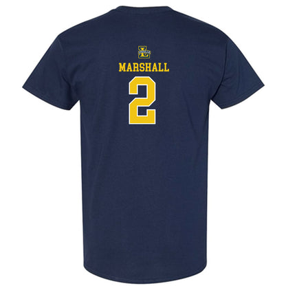 La Salle - NCAA Men's Basketball : Jaeden Marshall - Sports Shersey T-Shirt-1