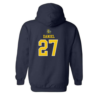 La Salle - NCAA Men's Basketball : Edwin Daniel - Sports Shersey Hooded Sweatshirt-1
