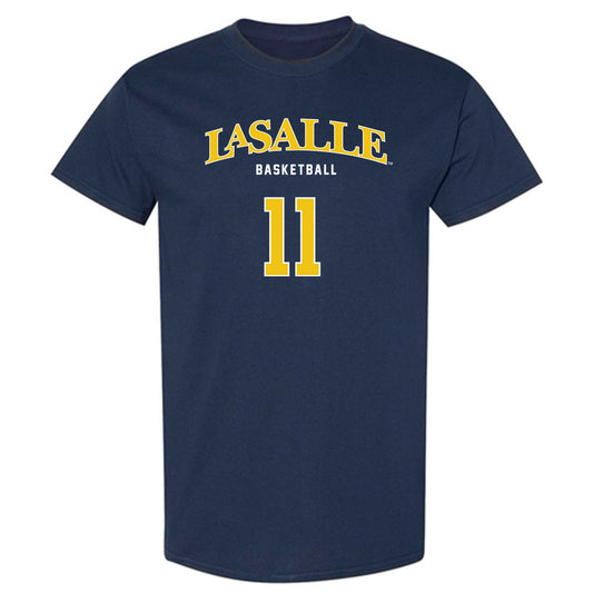 La Salle - NCAA Women's Basketball : Sania Jenkins - Sports Shersey T-Shirt-0