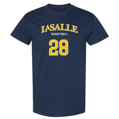La Salle - NCAA Men's Basketball : Arlan Masharaliyev - Sports Shersey T-Shirt-0