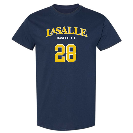 La Salle - NCAA Men's Basketball : Arlan Masharaliyev - Sports Shersey T-Shirt-0