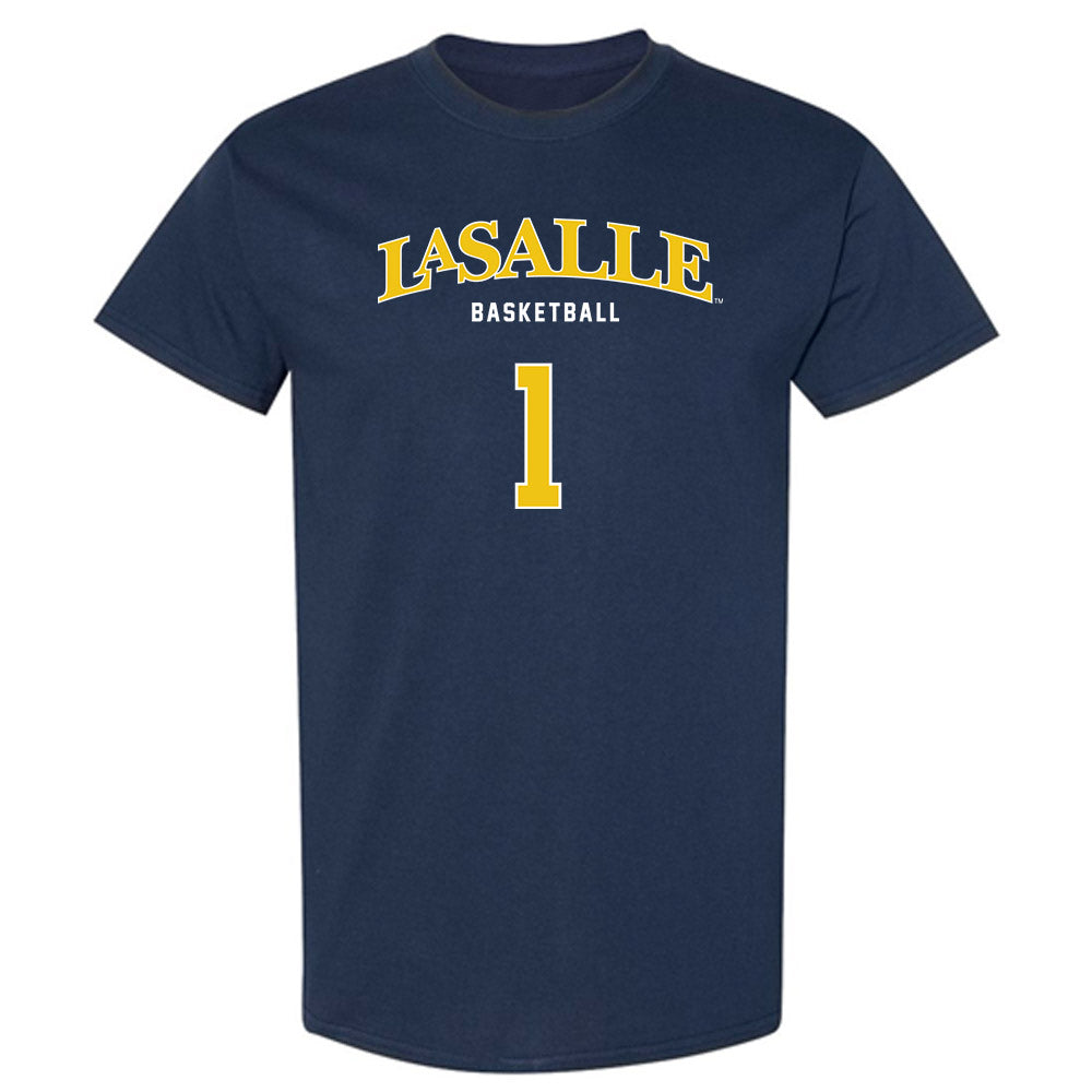 La Salle - NCAA Men's Basketball : Ashton Walker - Sports Shersey T-Shirt-0