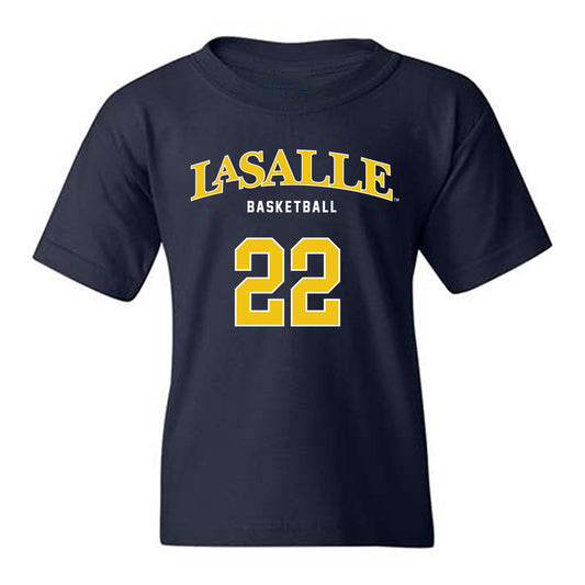 La Salle - NCAA Women's Basketball : Yar Manyiel - Sports Shersey Youth T-Shirt-0