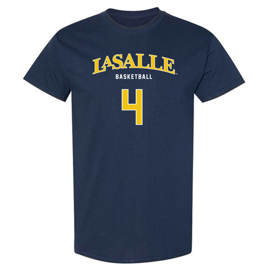 La Salle - NCAA Men's Basketball : Truth Harris - Sports Shersey T-Shirt-0
