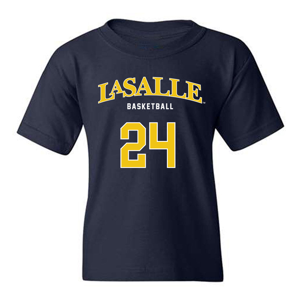 La Salle - NCAA Women's Basketball : Kiara Williams - Sports Shersey Youth T-Shirt-0