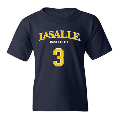 La Salle - NCAA Men's Basketball : Eric Acker - Sports Shersey Youth T-Shirt-0