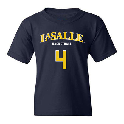 La Salle - NCAA Men's Basketball : Truth Harris - Sports Shersey Youth T-Shirt-0