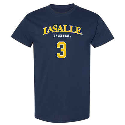 La Salle - NCAA Men's Basketball : Eric Acker - Sports Shersey T-Shirt-0