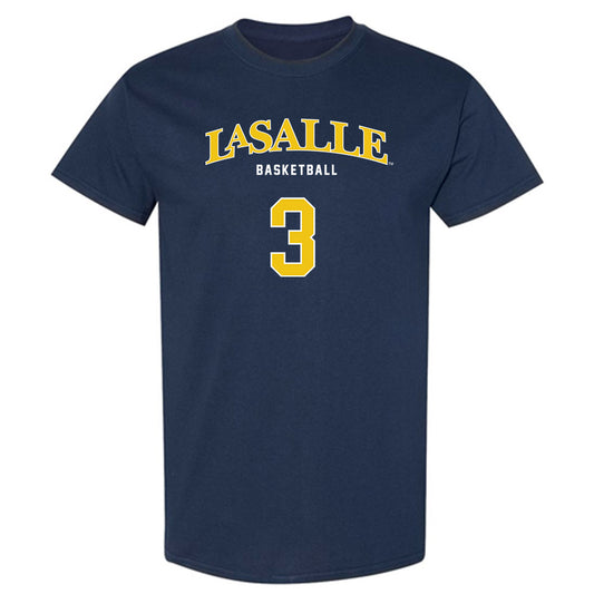 La Salle - NCAA Men's Basketball : Eric Acker - Sports Shersey T-Shirt-0