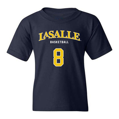 La Salle - NCAA Men's Basketball : Nas Hart - Sports Shersey Youth T-Shirt-0