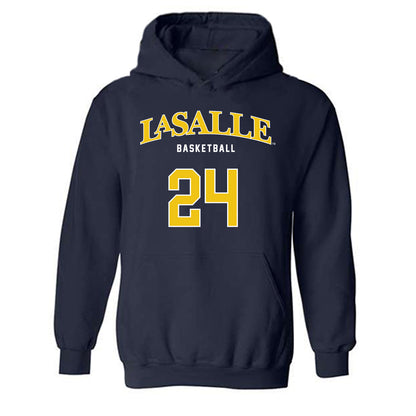 La Salle - NCAA Women's Basketball : Kiara Williams - Sports Shersey Hooded Sweatshirt-0