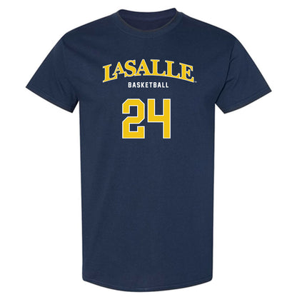 La Salle - NCAA Men's Basketball : Deuce Jones - Sports Shersey T-Shirt-0