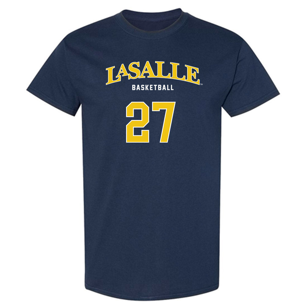 La Salle - NCAA Men's Basketball : Edwin Daniel - Sports Shersey T-Shirt-0