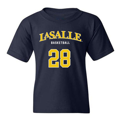 La Salle - NCAA Men's Basketball : Arlan Masharaliyev - Sports Shersey Youth T-Shirt-0