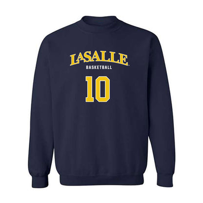 La Salle - NCAA Women's Basketball : Ivona Miljanic - Sports Shersey Crewneck Sweatshirt-0